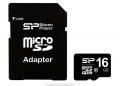 Карта памяти micro SD, 16Gb, 10 class, плюс переходник, купить дешево.